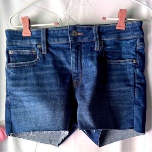 American Eagle Outfitters low rise Midi Jean Shorts